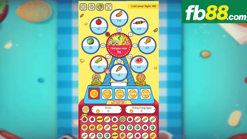 Thắng Lớn Khi Chơi Game Đại Chiến Salad FB88 Cùng Bạn Bè 2 Khám phá Đại chiến salad FB88: Trò chơi đầy cảm hứng